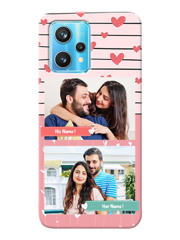 Custom Realme 9 Pro 5G custom mobile covers: Photo with Heart Design
