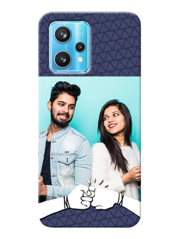 Custom Realme 9 Pro 5G Mobile Covers Online with Best Friends Design 