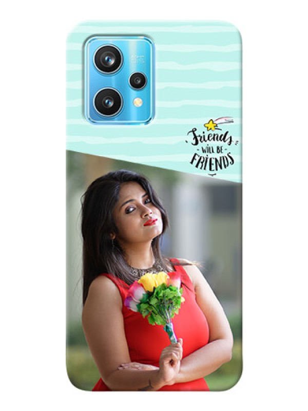 Custom Realme 9 Pro 5G Mobile Back Covers: Friends Picture Icon Design