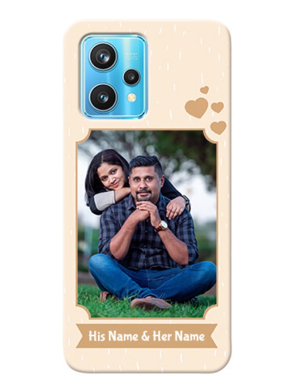 Custom Realme 9 Pro 5G mobile phone cases with confetti love design 