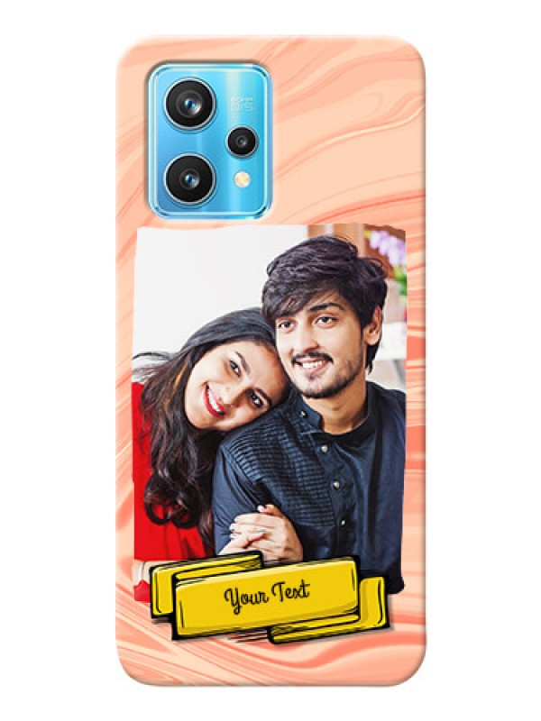 Custom Realme 9 Pro 5G Customized Phone Cases: Marble Texture Design