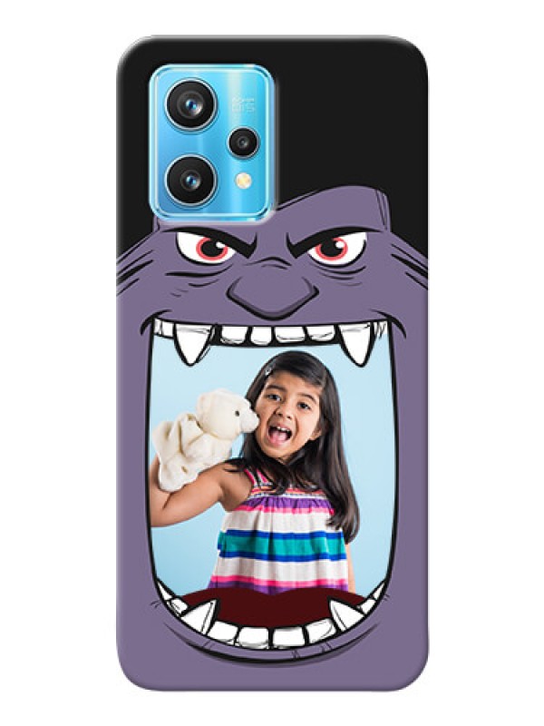 Custom Realme 9 Pro 5G Personalised Phone Covers: Angry Monster Design