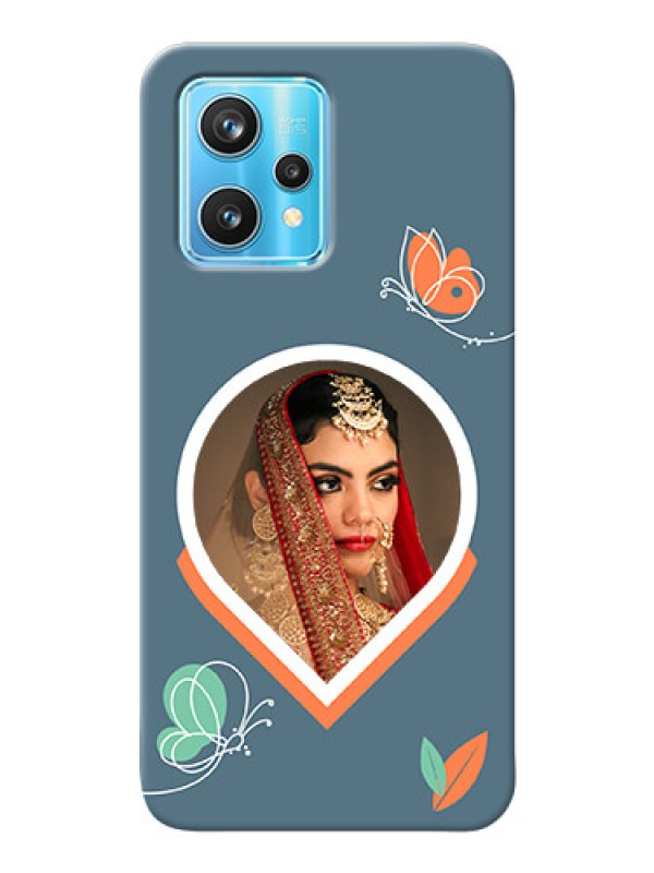 Custom Realme 9 Pro 5G Custom Mobile Case with Droplet Butterflies Design