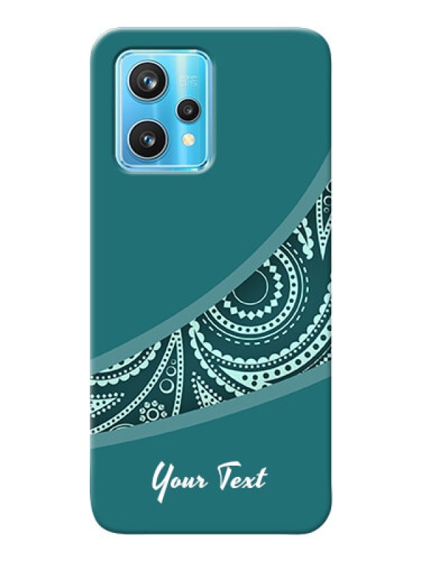 Custom Realme 9 Pro 5G Custom Phone Covers: semi visible floral Design