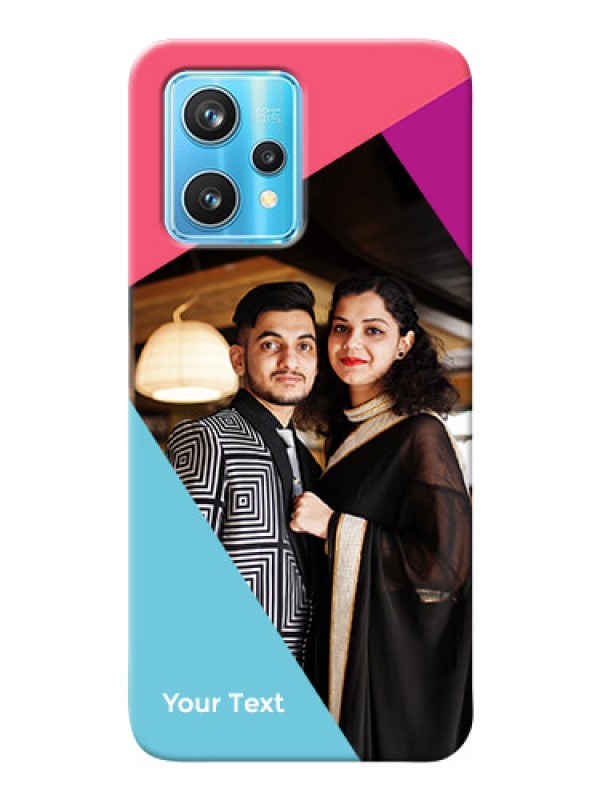 Custom Realme 9 Pro 5G Custom Phone Cases: Stacked Triple colour Design