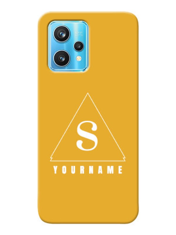 Custom Realme 9 Pro 5G Custom Mobile Case with simple triangle Design