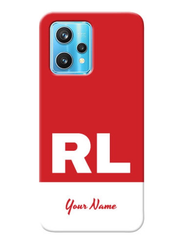 Custom Realme 9 Pro 5G Custom Phone Cases: dual tone custom text Design