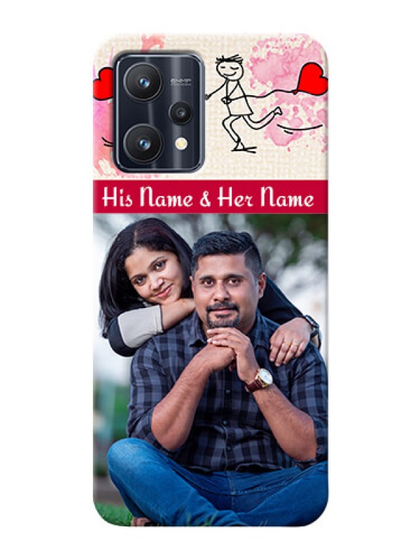 Custom Realme 9 Pro Plus 5G phone back covers: You and Me Case Design