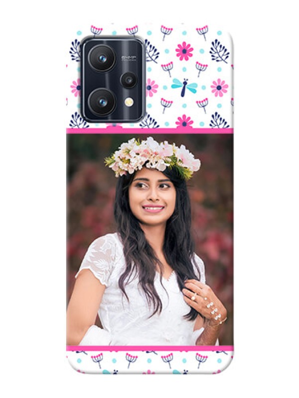 Custom Realme 9 Pro Plus 5G Mobile Covers: Colorful Flower Design