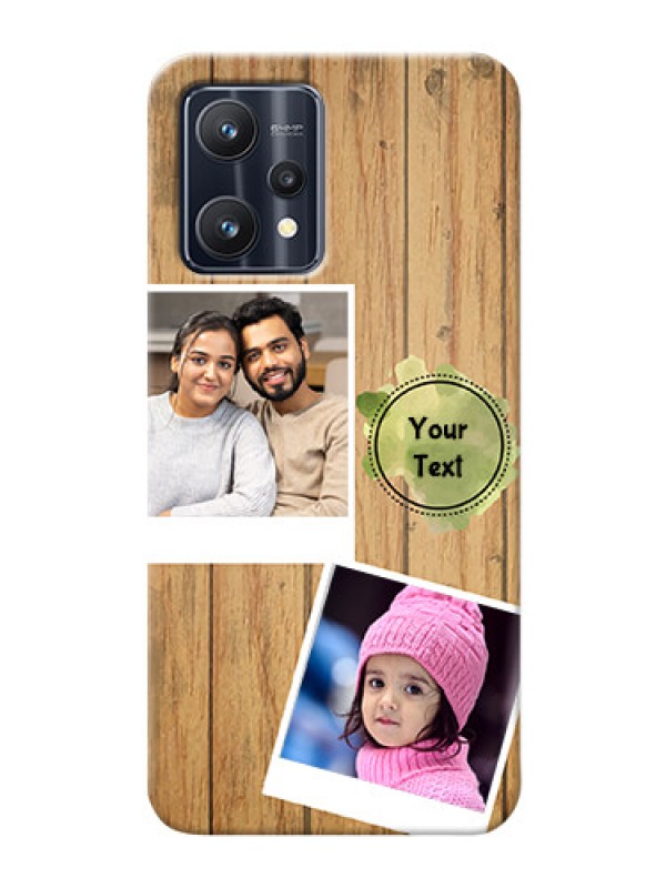 Custom Realme 9 Pro Plus 5G Custom Mobile Phone Covers: Wooden Texture Design