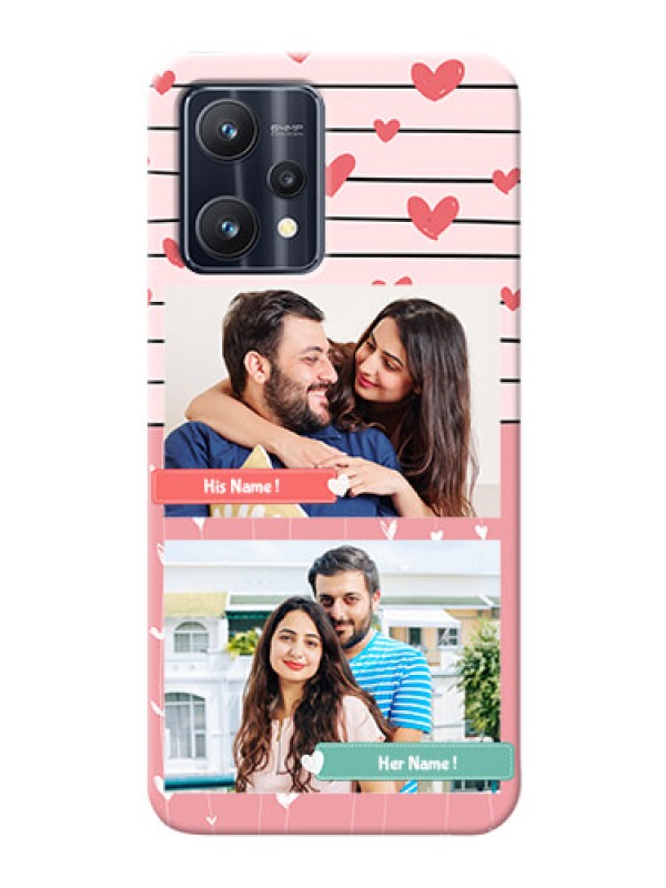 Custom Realme 9 Pro Plus 5G custom mobile covers: Photo with Heart Design