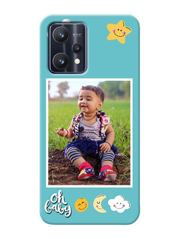 Custom Realme 9 Pro Plus 5G Personalised Phone Cases: Smiley Kids Stars Design