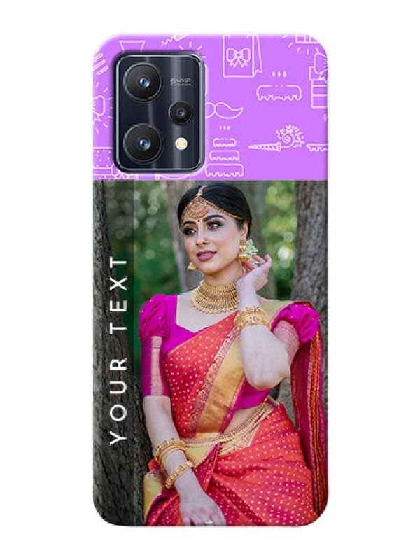 Custom Realme 9 Pro Plus 5G Personalized Phone Cases: Birthday Icons Design