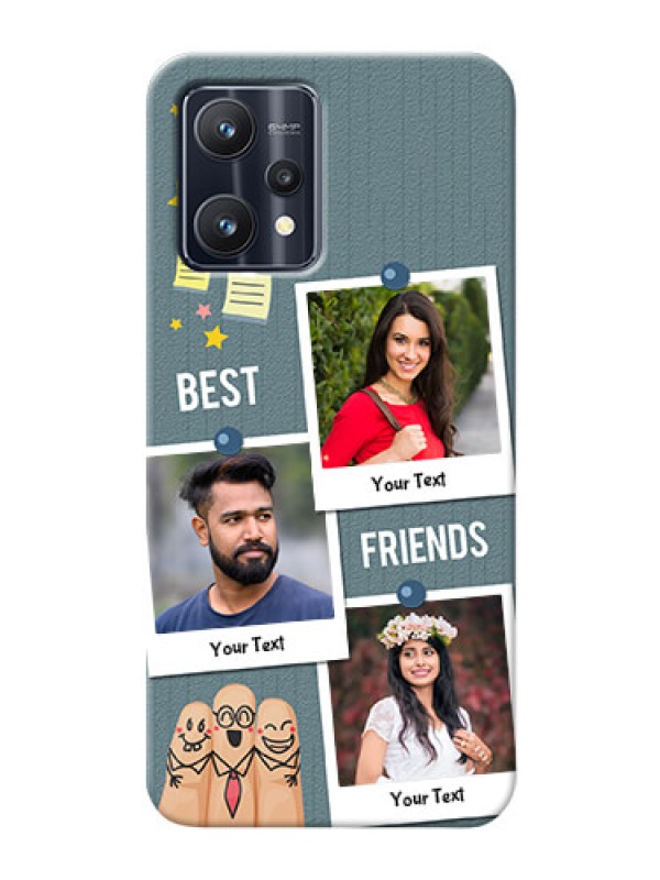 Custom Realme 9 Pro Plus 5G Mobile Cases: Sticky Frames and Friendship Design