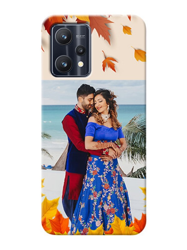 Custom Realme 9 Pro Plus 5G Mobile Phone Cases: Autumn Maple Leaves Design
