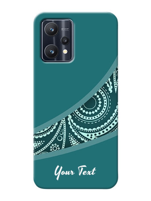Custom Realme 9 Pro Plus 5G Custom Phone Covers: semi visible floral Design