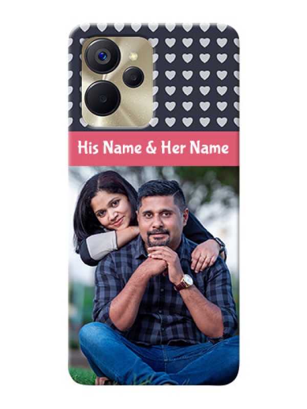 Custom Realme 9i 5G Custom Mobile Case with Love Symbols Design