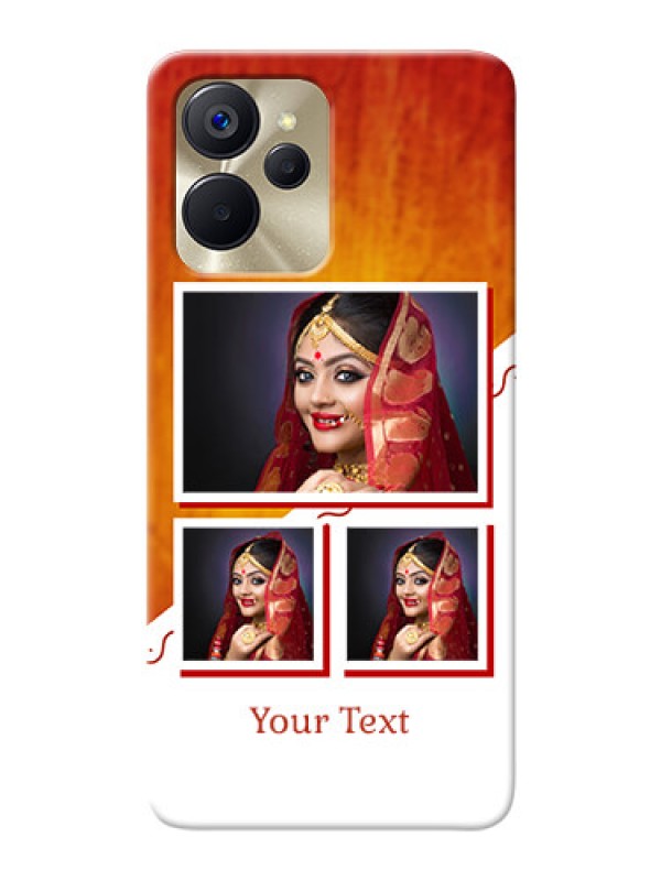 Custom Realme 9i 5G Personalised Phone Cases: Wedding Memories Design 