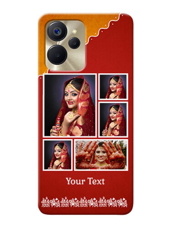 Custom Realme 9i 5G customized phone cases: Wedding Pic Upload Design
