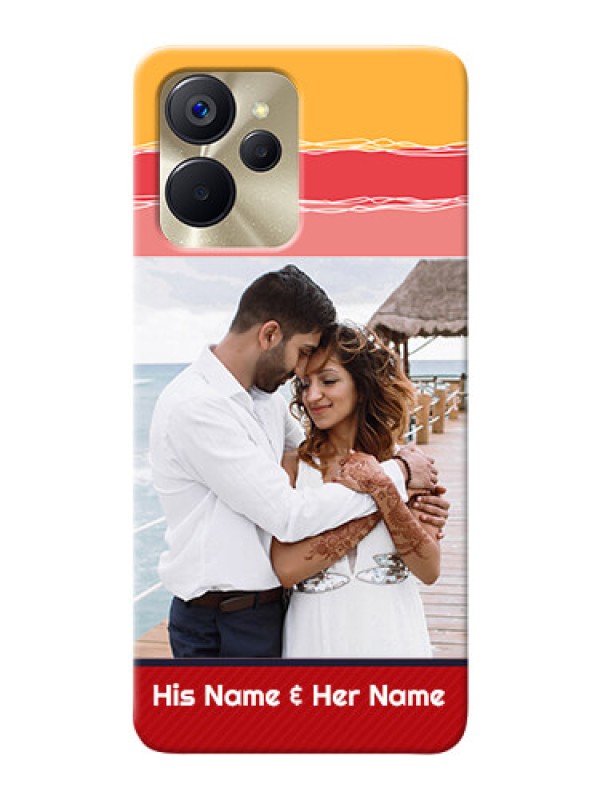 Custom Realme 9i 5G custom mobile phone covers: Colorful Case Design