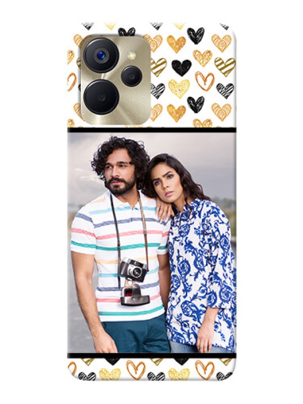 Custom Realme 9i 5G Personalized Mobile Cases: Love Symbol Design