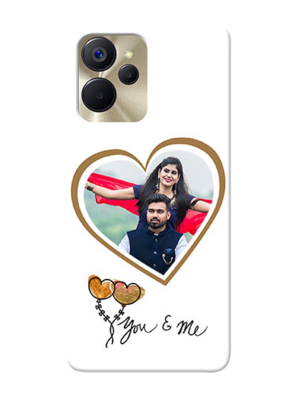 Custom Realme 9i 5G customized phone cases: You & Me Design