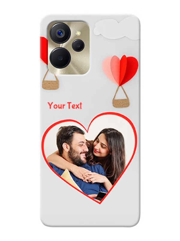 Custom Realme 9i 5G Phone Covers: Parachute Love Design