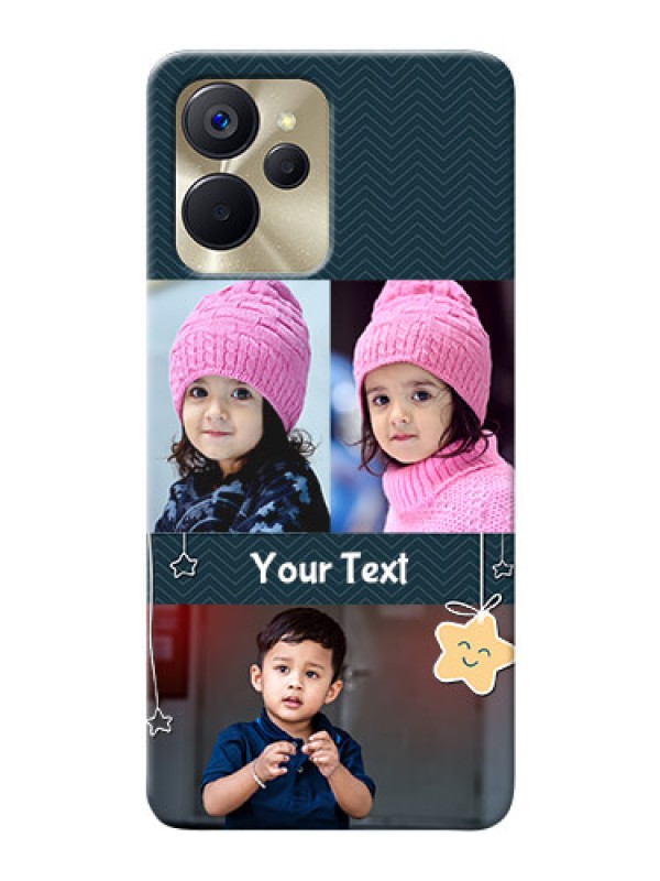 Custom Realme 9i 5G Mobile Back Covers Online: Hanging Stars Design