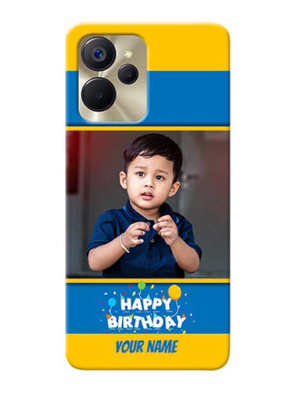 Custom Realme 9i 5G Mobile Back Covers Online: Birthday Wishes Design