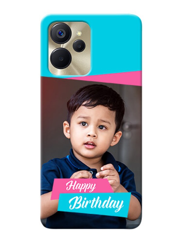 Custom Realme 9i 5G Mobile Covers: Image Holder with 2 Color Design