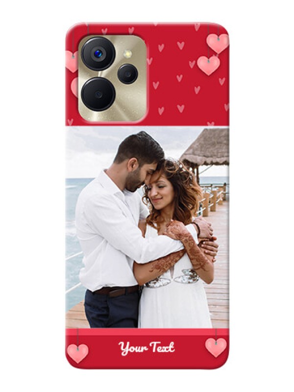 Custom Realme 9i 5G Mobile Back Covers: Valentines Day Design