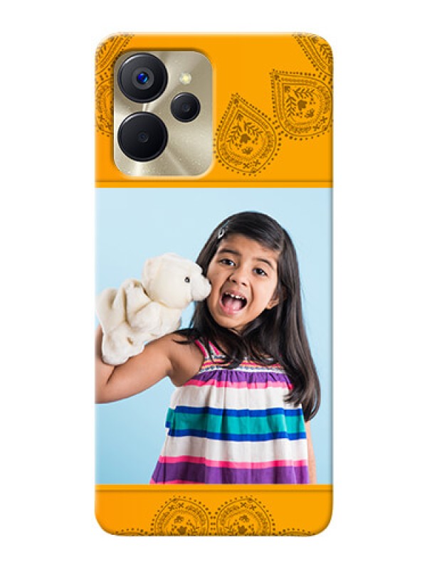 Custom Realme 9i 5G custom mobile back covers: Photo Wedding Design 