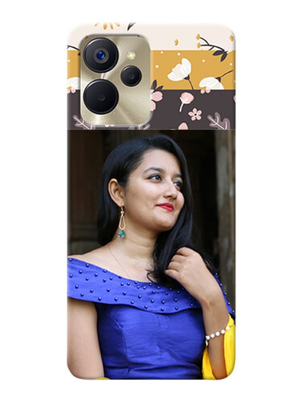 Custom Realme 9i 5G mobile cases online: Stylish Floral Design
