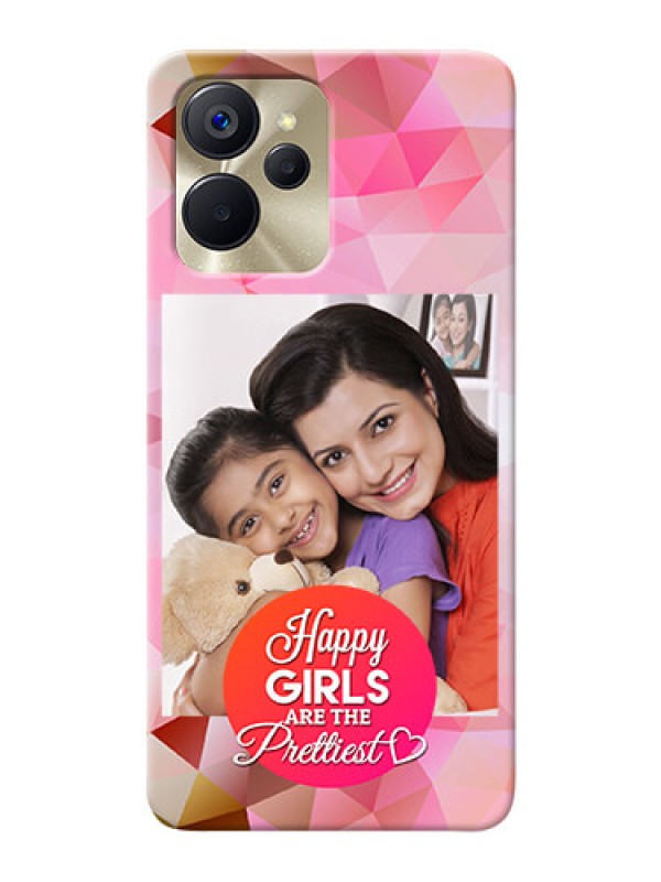 Custom Realme 9i 5G Personalized Phone Covers: Abstract Triangle Design