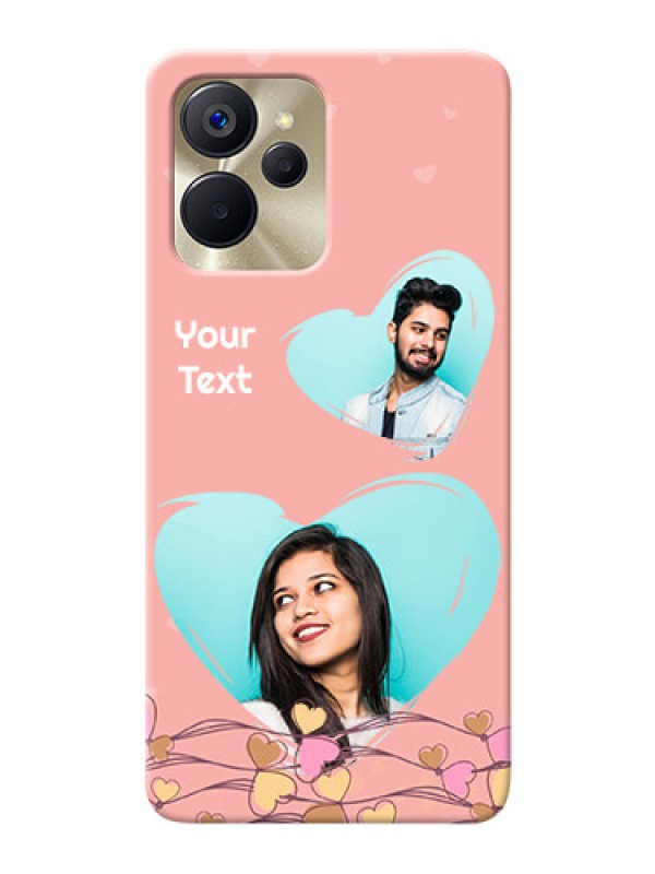 Custom Realme 9i 5G customized phone cases: Love Doodle Design