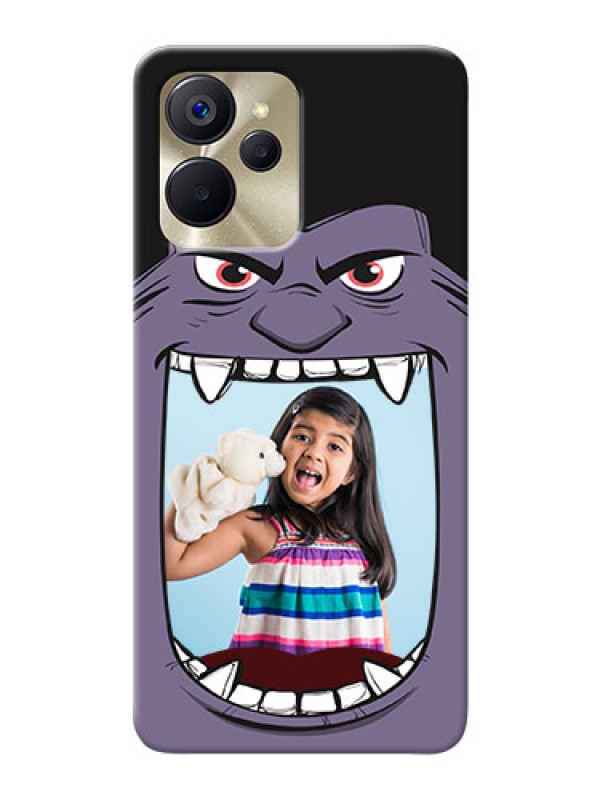 Custom Realme 9i 5G Personalised Phone Covers: Angry Monster Design