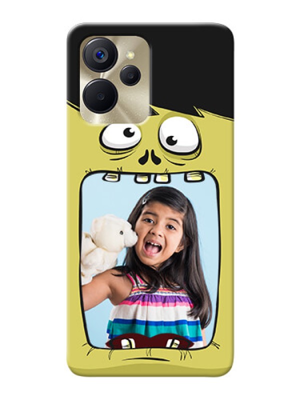 Custom Realme 9i 5G Mobile Covers: Cartoon monster back case Design