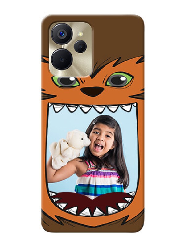 Custom Realme 9i 5G Phone Covers: Owl Monster Back Case Design