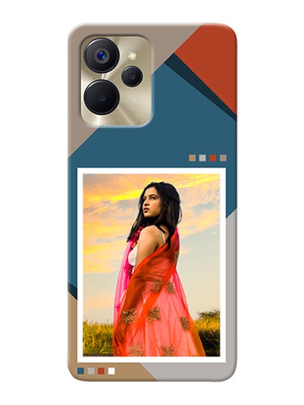 Custom Realme 9I 5G Mobile Back Covers: Retro color pallet Design