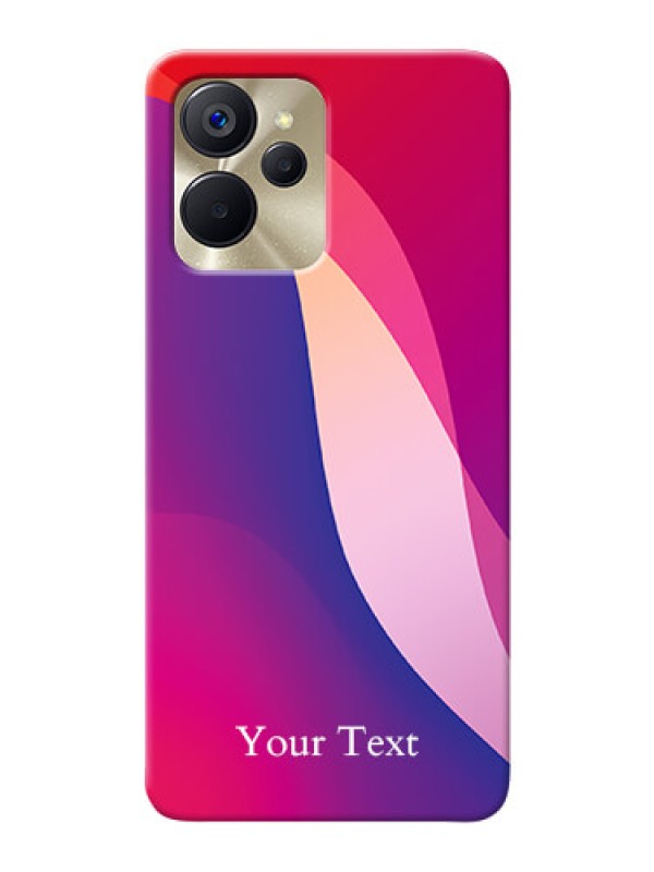 Custom Realme 9I 5G Mobile Back Covers: Digital abstract Overlap Design