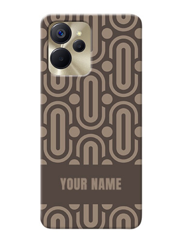 Custom Realme 9I 5G Custom Phone Covers: Captivating Zero Pattern Design