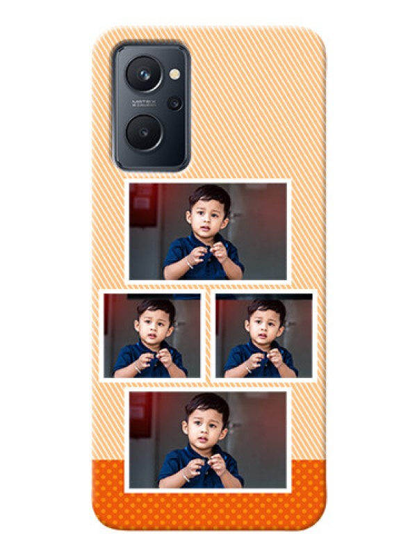 Custom Realme 9i Mobile Back Covers: Bulk Photos Upload Design