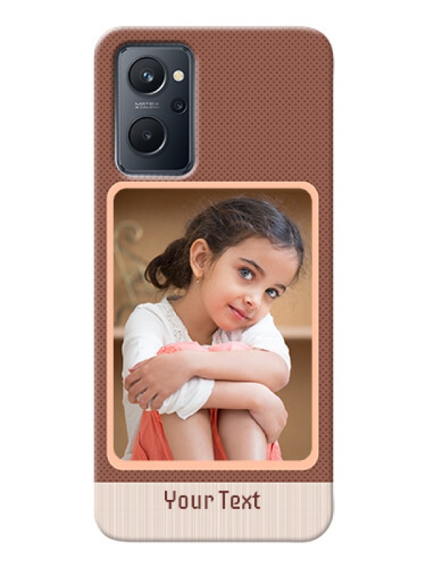 Custom Realme 9i Phone Covers: Simple Pic Upload Design