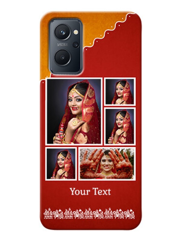 Custom Realme 9i customized phone cases: Wedding Pic Upload Design