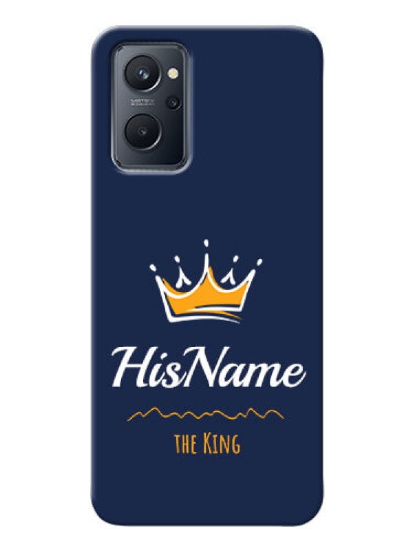 Custom Realme 9i King Phone Case with Name