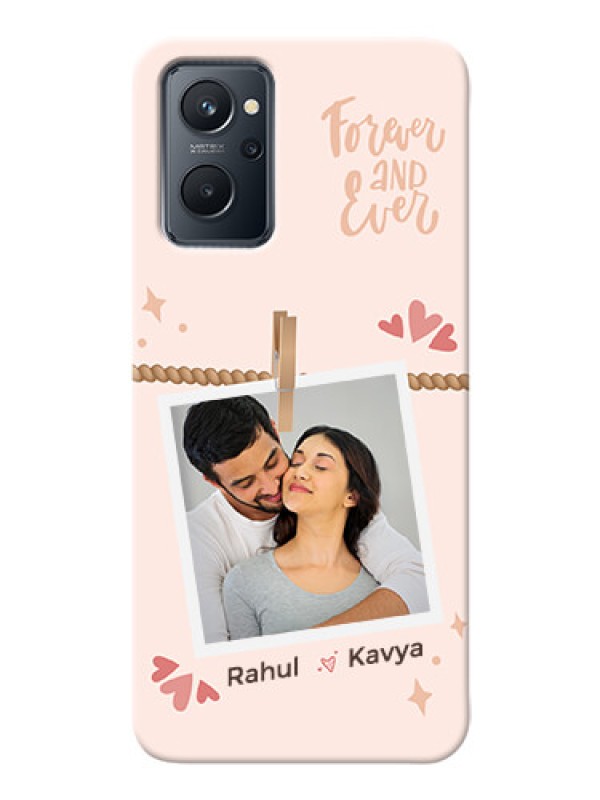 Custom Realme 9I Phone Back Covers: Forever and ever love Design