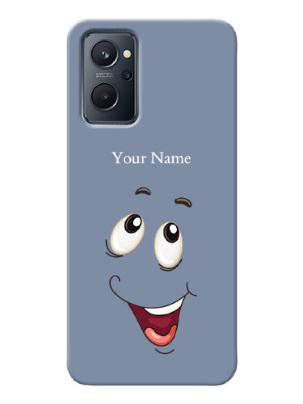 Custom Realme 9I Phone Back Covers: Laughing Cartoon Face Design