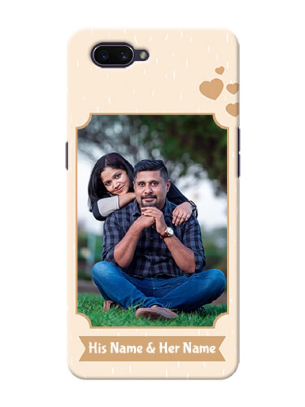 Custom Realme C1 (2019) mobile phone cases with confetti love design 