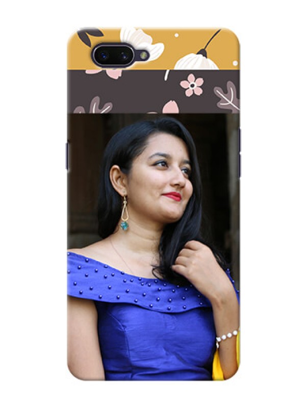 Custom Realme C1 (2019) mobile cases online: Stylish Floral Design
