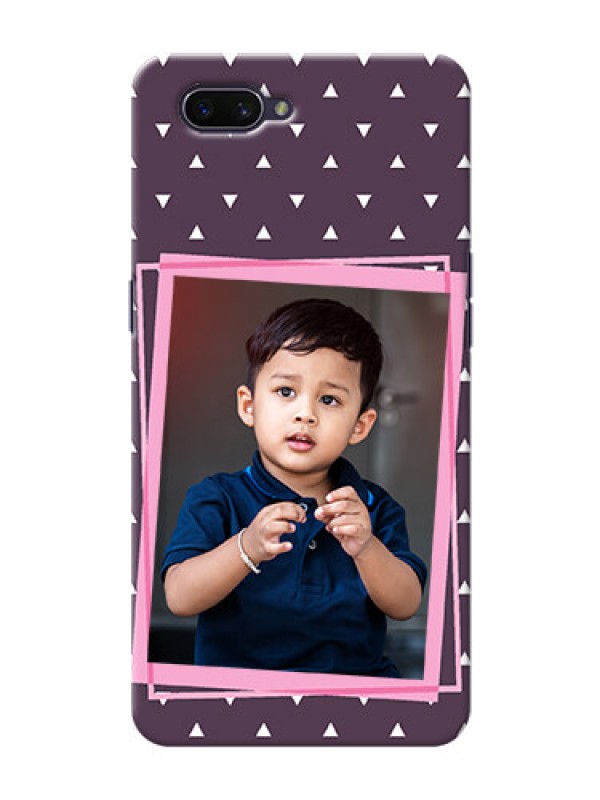 Custom Realme C1 (2019) Phone Cases: Triangle Pattern Dotted Design